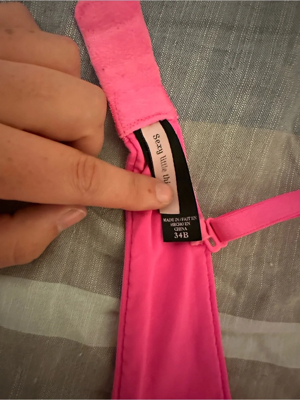 Victoria's Secret Neon Pink Push-Up Bra